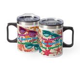 Beach Icons Mug